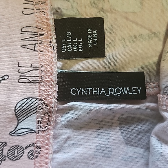 Cynthia Rowley women's pajama pants - Picture 3 of 4